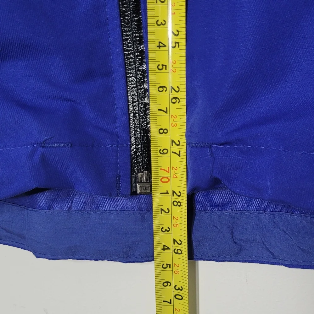 Patagonia Essen Shell Blue Jacket Full Zip Waterproof Outdoor Hoodie Medium - Picture 14 of 16